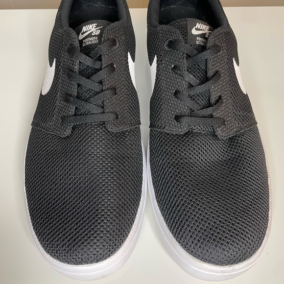 Nike Mens SB Portmore II Ultralight 880271-010 Black Running Shoes Sz 13 EUC - Picture 3 of 10